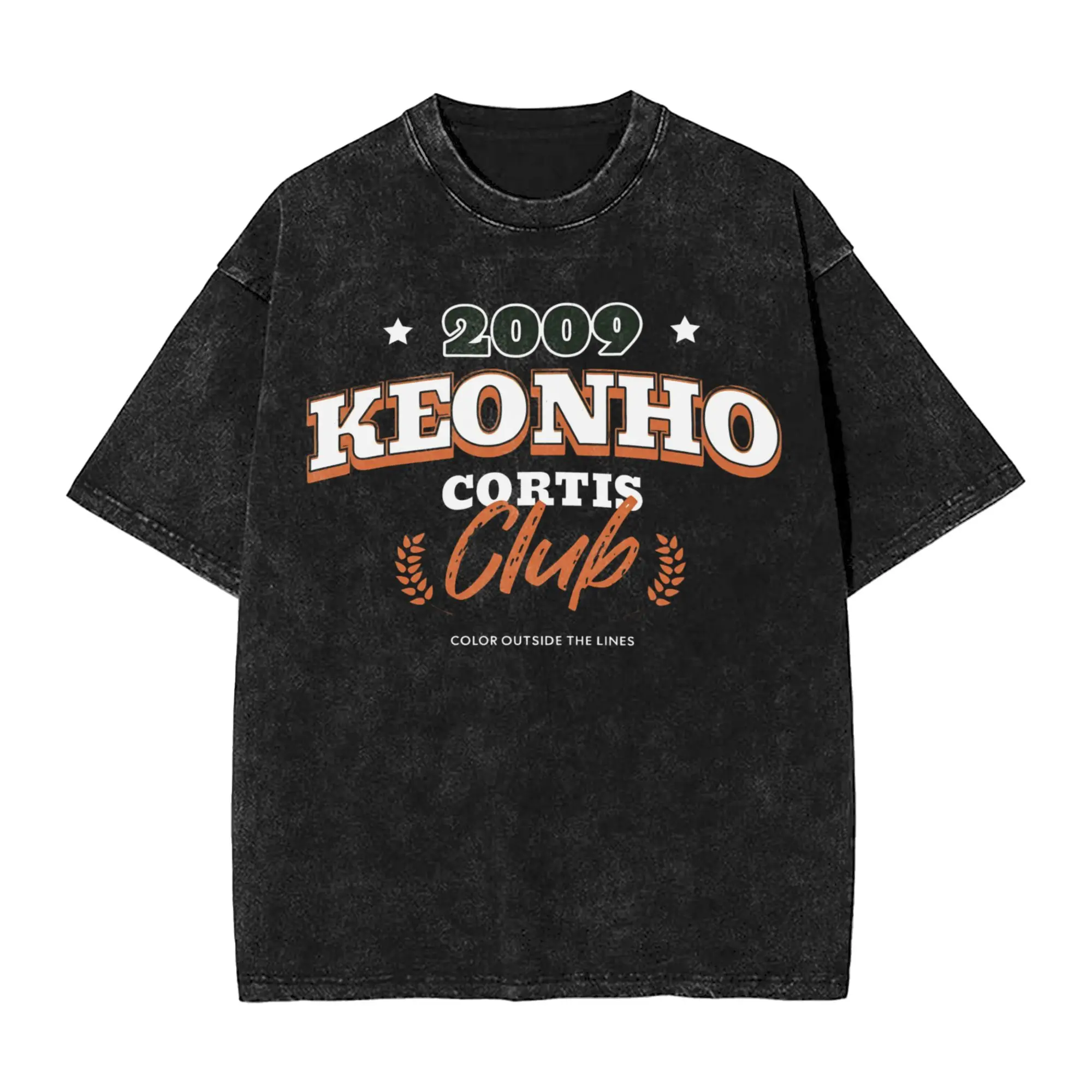 Keonho Cortis Kpop Boy Group Mineral Wash T-Shirt