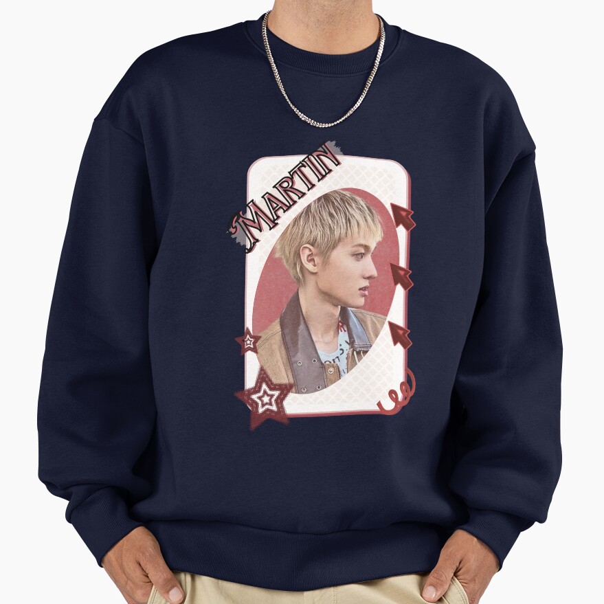 Cortis Martin Card Red Sweatshirt