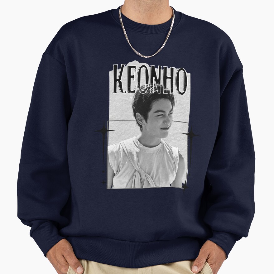 Cortis Keonho Kpop Boy Group Scrapbook Collage Cozy Y2k Vintage Design Sweatshirt - Image 5