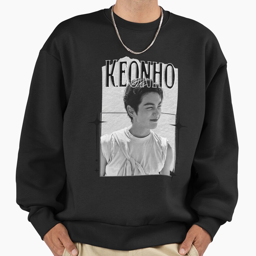 Cortis Keonho Kpop Boy Group Scrapbook Collage Cozy Y2k Vintage Design Sweatshirt - Image 2