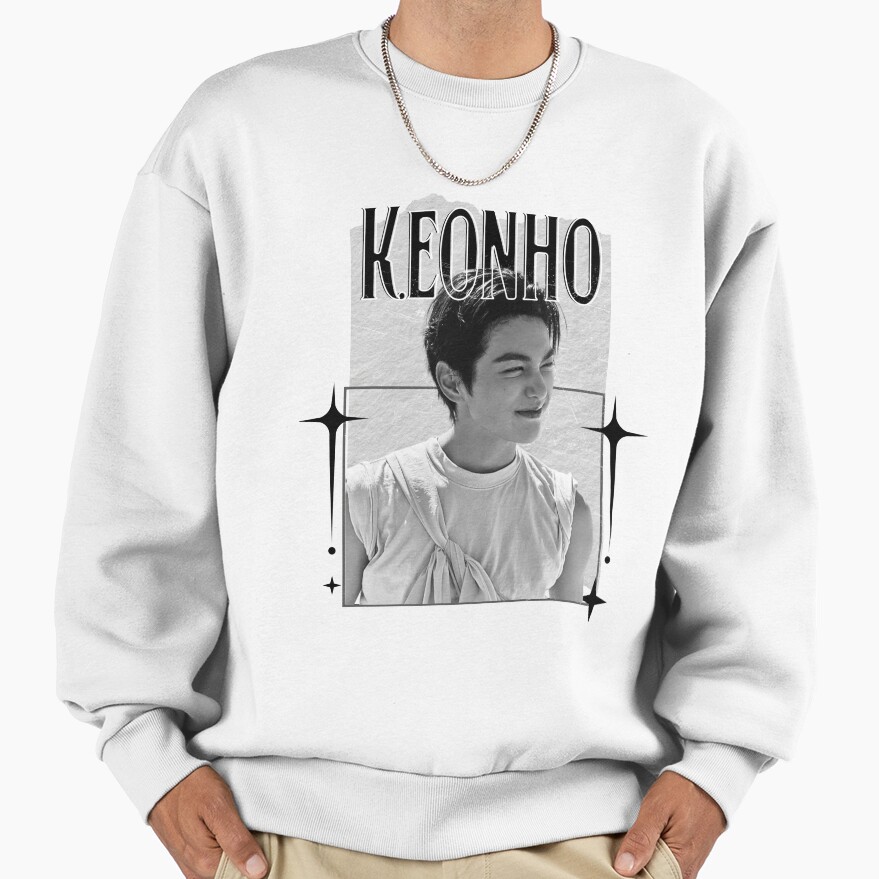 Cortis Keonho Kpop Boy Group Scrapbook Collage Cozy Y2k Vintage Design Sweatshirt