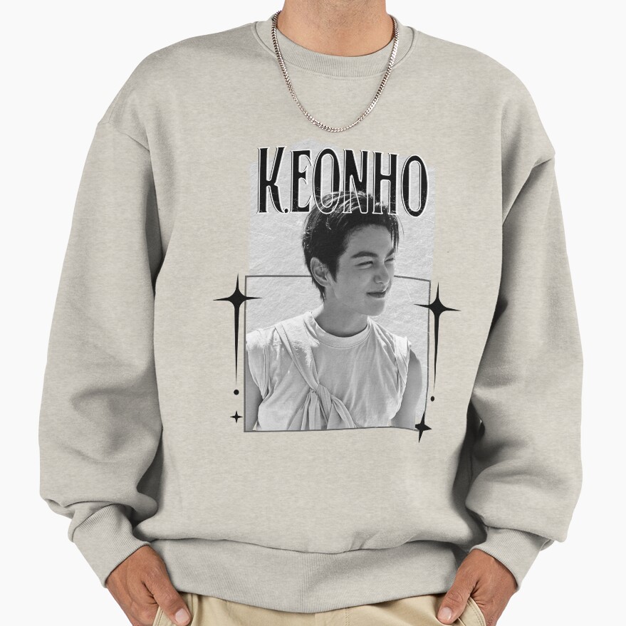 Cortis Keonho Kpop Boy Group Scrapbook Collage Cozy Y2k Vintage Design Sweatshirt - Image 3