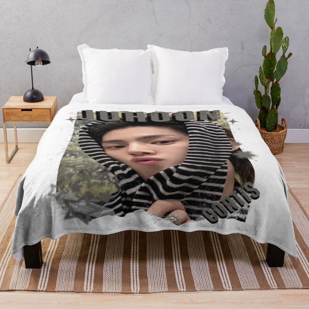Cortis Juhoon Throw Blanket