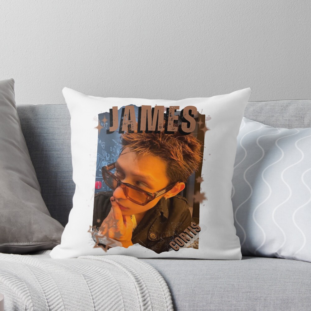 Cortis James Elegance Throw Pillow