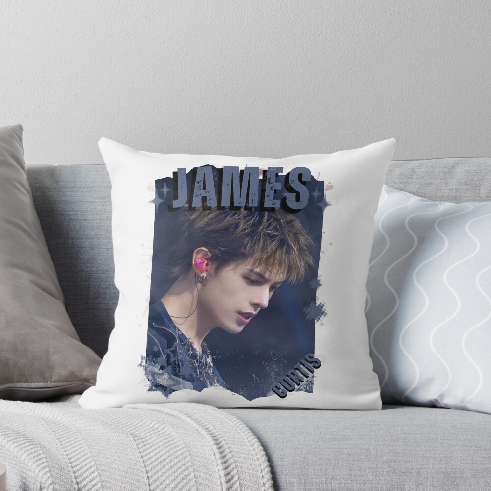Cortis James Throw Pillow