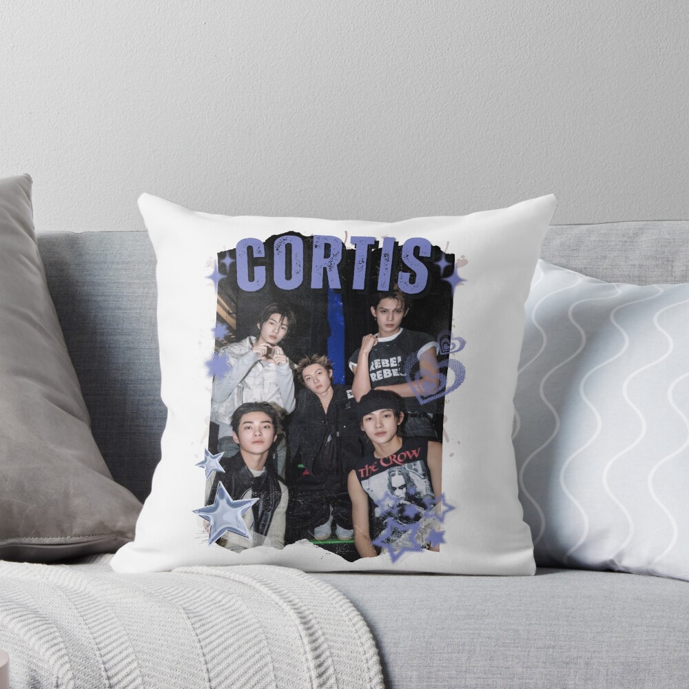 Cortis Boy Group Throw Pillow
